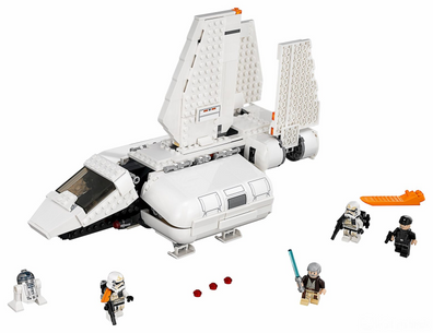 LEGO Set-Imperial Landing Craft-Star Wars / Star Wars Episode 4/5/6-75221-1-Creative Brick Builders